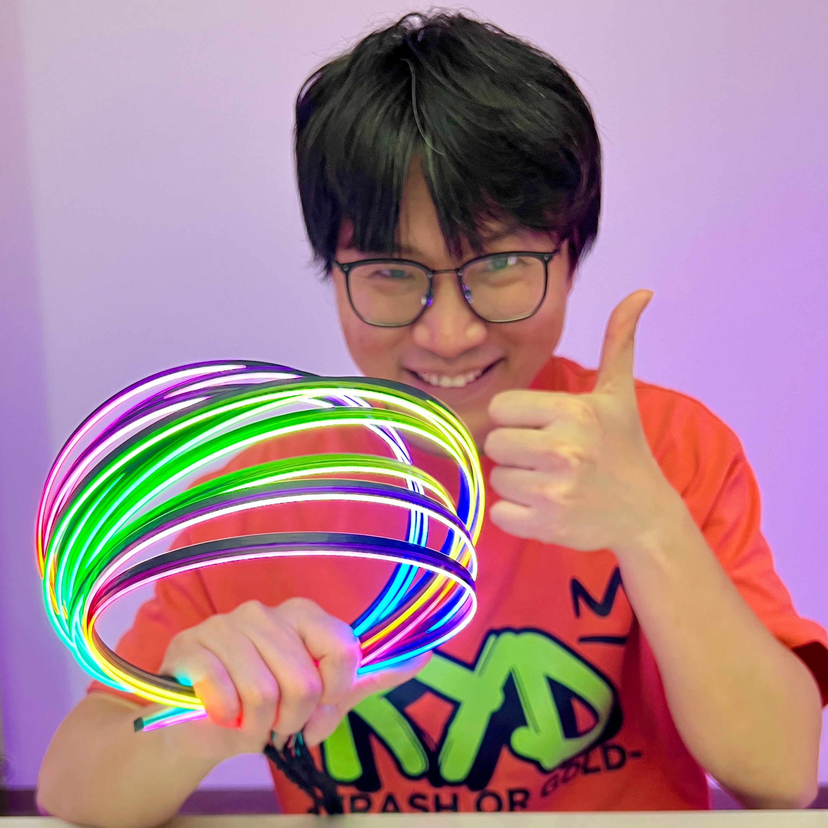 NeoFlow Dynamic RGB Innenbeleuchtung – 6-in-1 Set Mit App & Fernbedienung, Musik-Sync Für Stimmungslichter