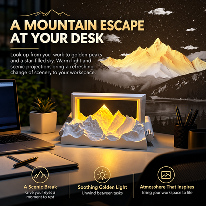 [GOLD #159.Ep444] Golden Mountain 3-in-1 Projection & Aroma Lamp