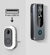 [GOLD] GuardianBell Pro – Smart WiFi Doorbell & Security Cam in One