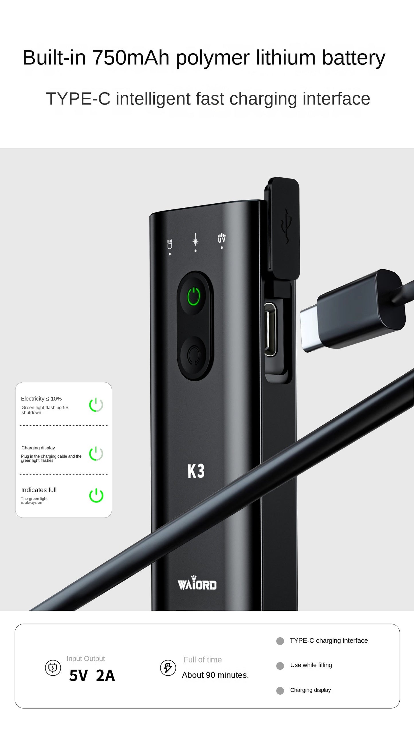 [GOLD] K3 UltraMulti EDC Keychain Tool