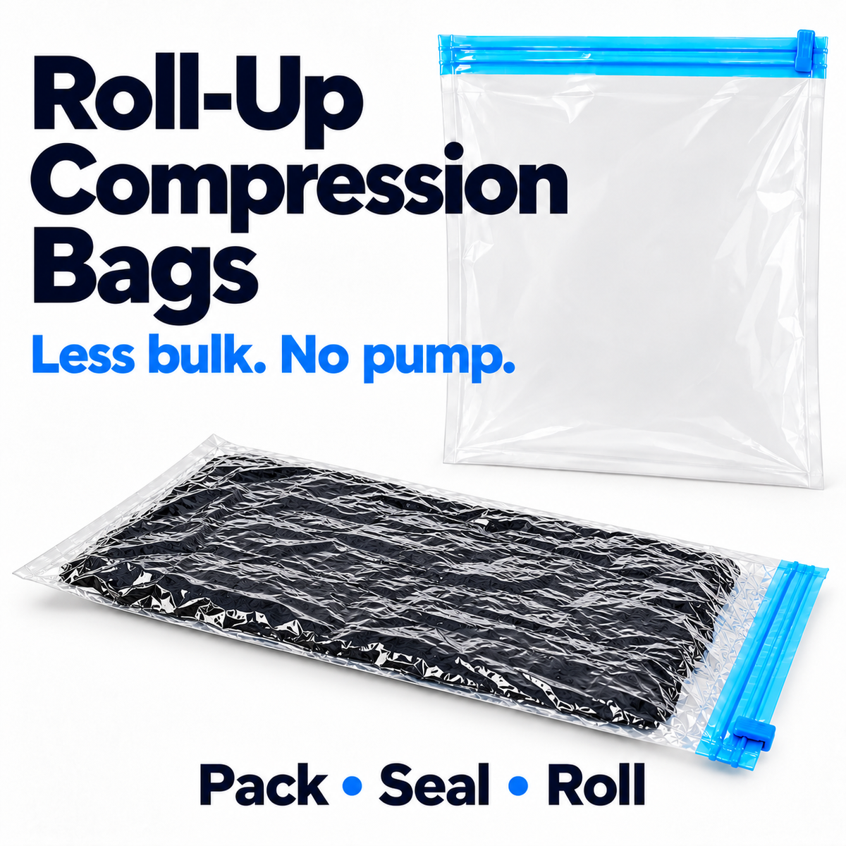 [GOLD #164-Ep.456] Roll & Pack – No-Pump Vacuum Compression Bags