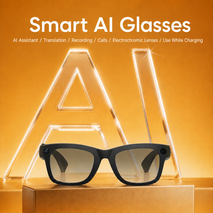 [GOLD] Luma All-in-One AI Electrochromic Smart Glasses