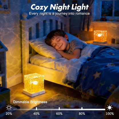 [GOLD #158.Ep.443] RippleCube Rechargeable Bathroom Mood Light