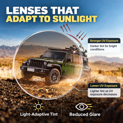 [GOLD #162-Ep.451] DuskShift Light-Adaptive Day & Night Driving Glasses