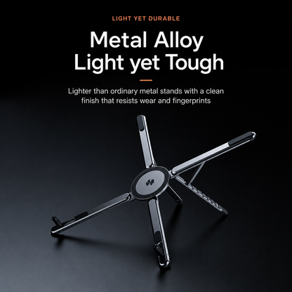 [GOLD] 4-in-1 Foldable Magnetic Device Stand