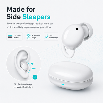 [GOLD] InvisibleFit Sleep ANC Earbuds