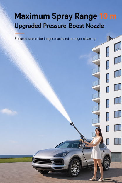 [GOLD] AquaJet Cordless High-Pressure Washer Kit with 7500mAh Battery