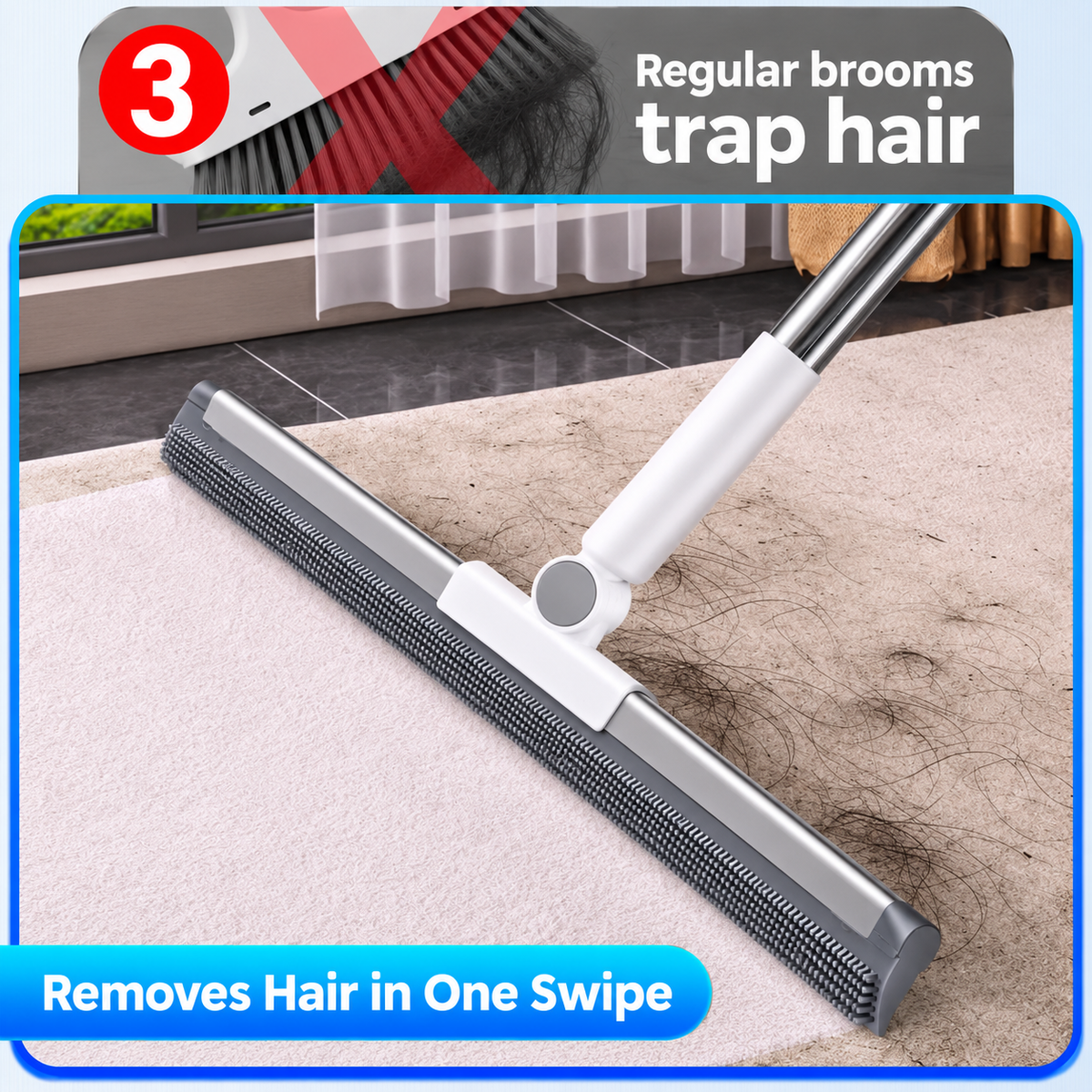 [GOLD #157-Ep.442] FlexSweep 3-in-1 Magic Broom & Floor Squeegee