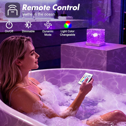 [GOLD #158.Ep.443] RippleCube Rechargeable Bathroom Mood Light