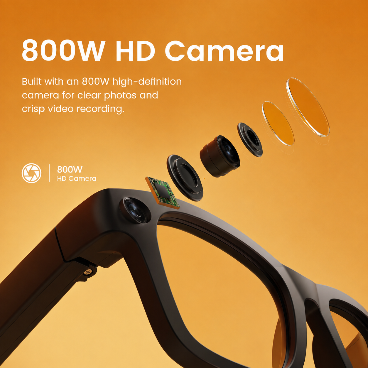 [GOLD] Luma All-in-One AI Electrochromic Smart Glasses