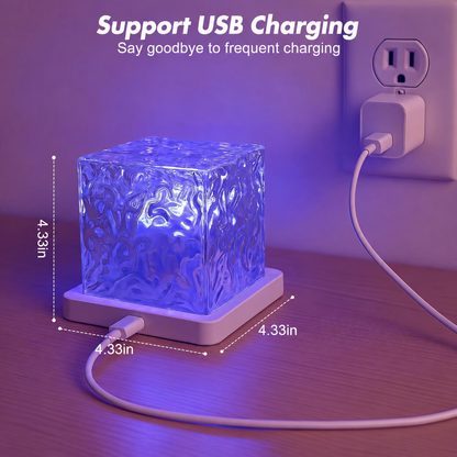 [GOLD #158.Ep.443] RippleCube Rechargeable Bathroom Mood Light
