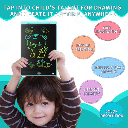 [GOLD] 3-Pack Reusable LCD Drawing Board for Kids – Paper-Free Doodle Tablets