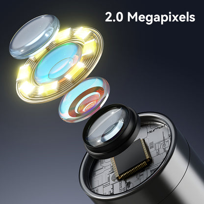 [GOLD] FlexScope Pro – Plug & View Inspection Cam with 5M Bendable Cable and Swappable Tool Tips