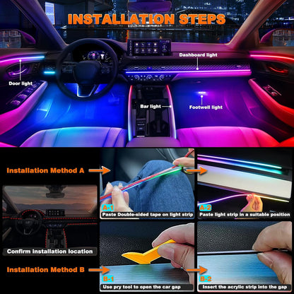 [GOLD] NeoFlow Dynamic RGB Interior Light Kit