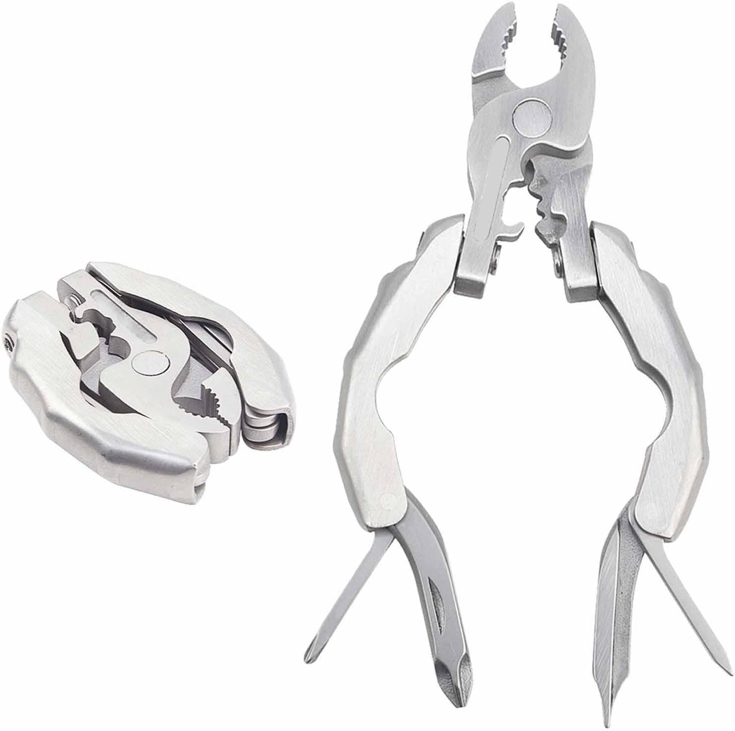 [GOLD] 9-in-1 Keychain Multitool Pliers