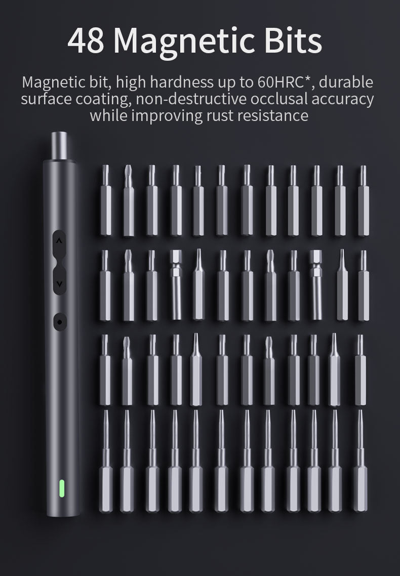 GOLD] BitWise 51 – 51 in 1 Precision Electric Screwdriver Kit