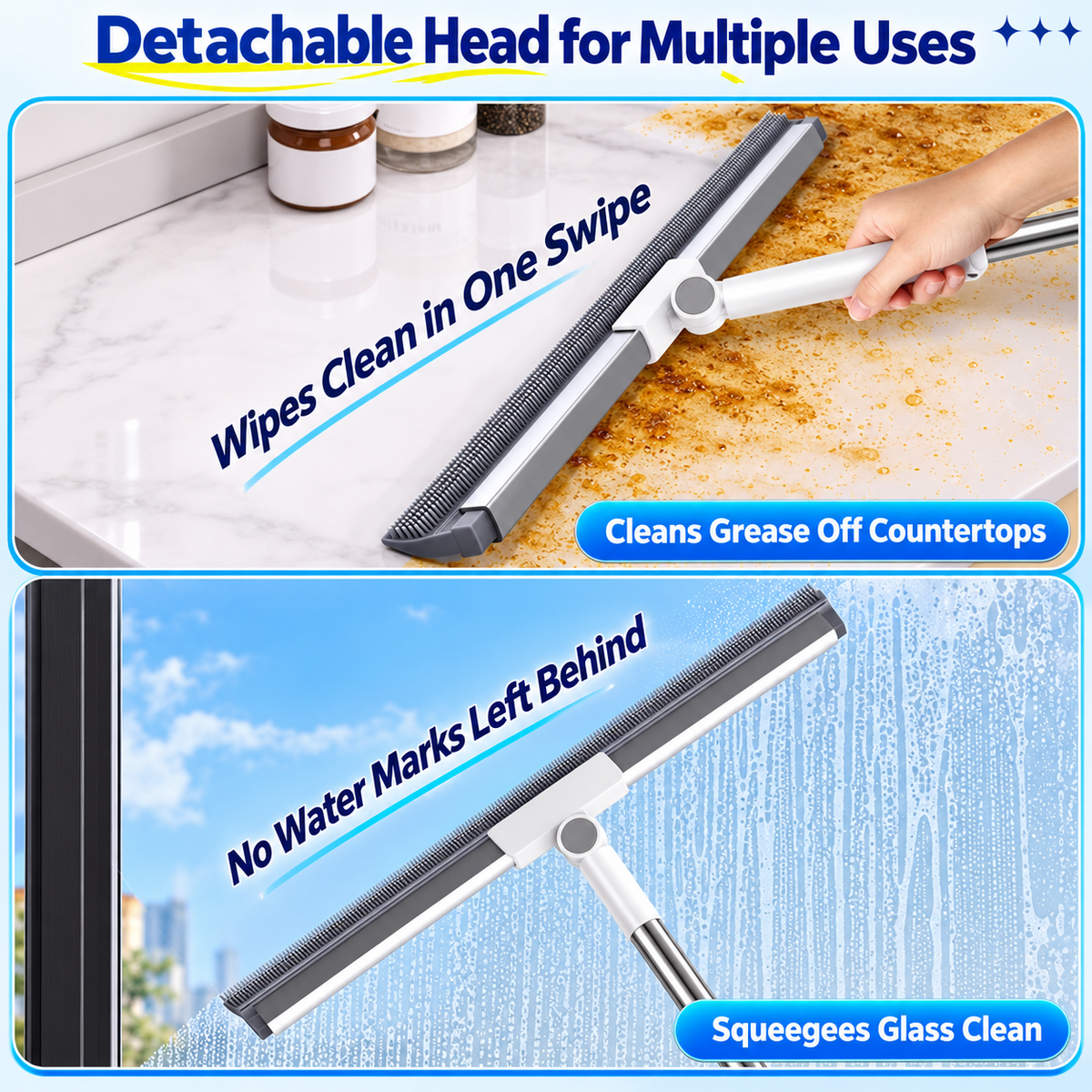 [GOLD #157-Ep.442] FlexSweep 3-in-1 Magic Broom & Floor Squeegee