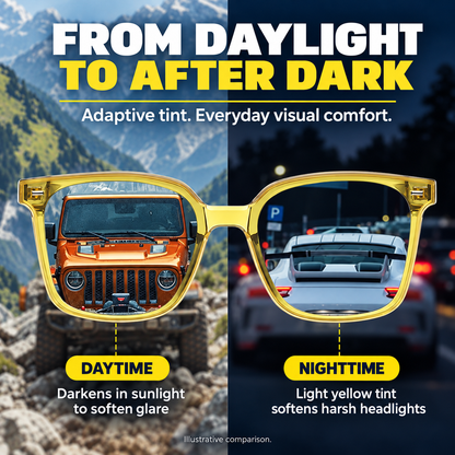 [GOLD #162-Ep.451] DuskShift Light-Adaptive Day & Night Driving Glasses