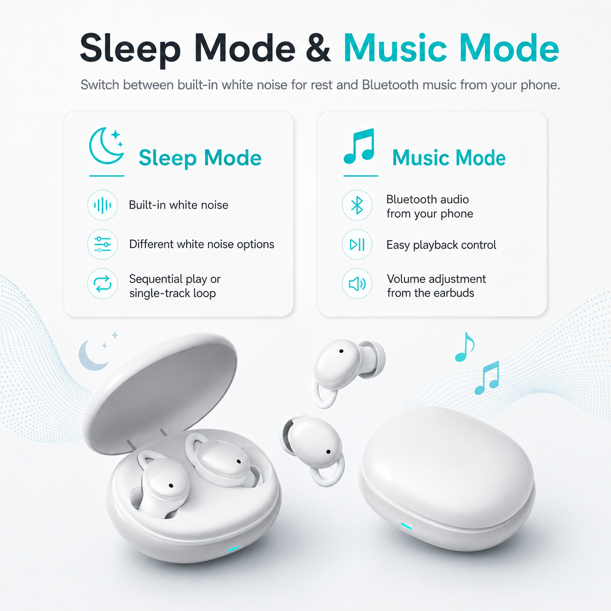 [GOLD] InvisibleFit Sleep ANC Earbuds