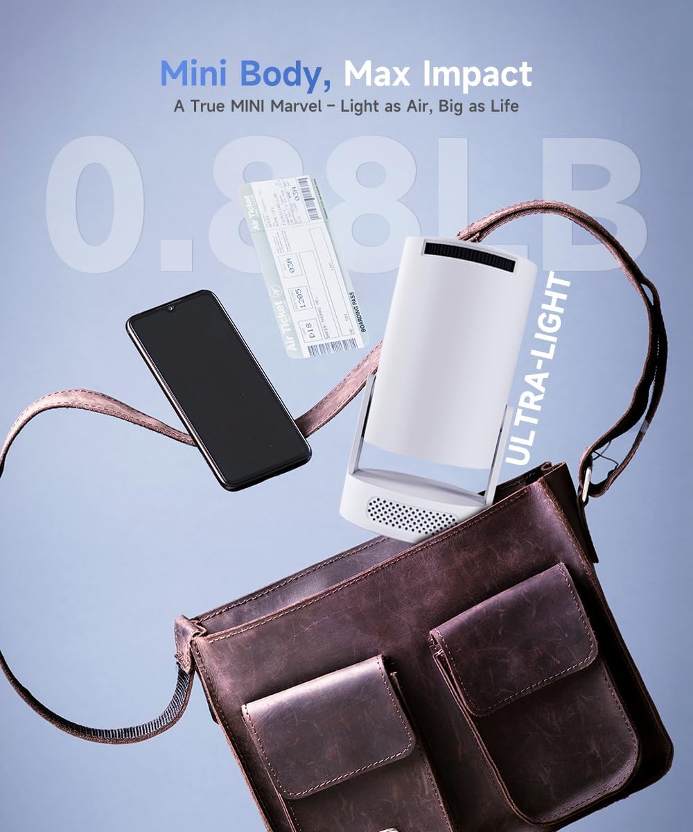 [GOLD] VistaCast Mini 210° Smart Projector with Extra Large-Screen Display