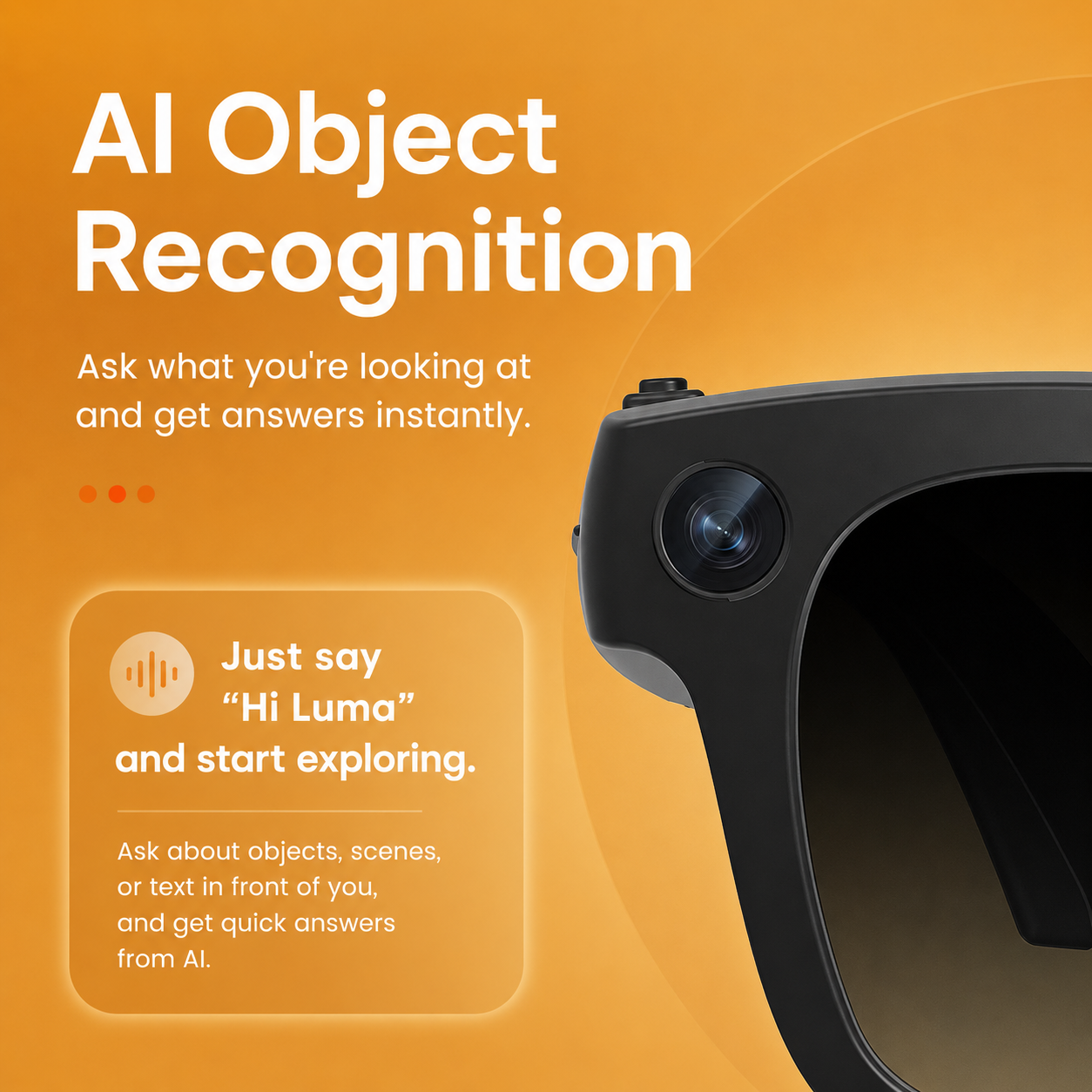 [GOLD] Luma All-in-One AI Electrochromic Smart Glasses