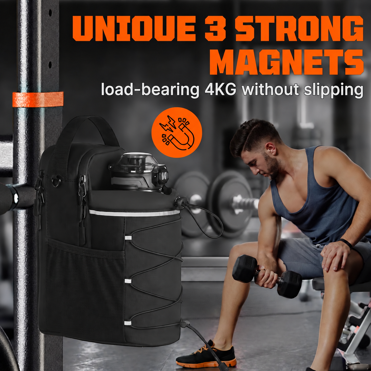 [GOLD #156-Ep.440] MagRack Magnetic Gym Gear Bag
