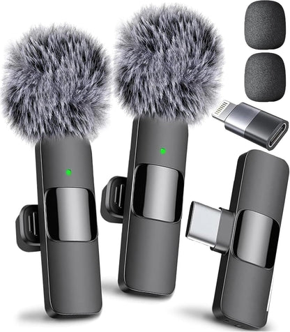 [GOLD] ClipMic Duo – Wireless Noise-Reducing Mic Set