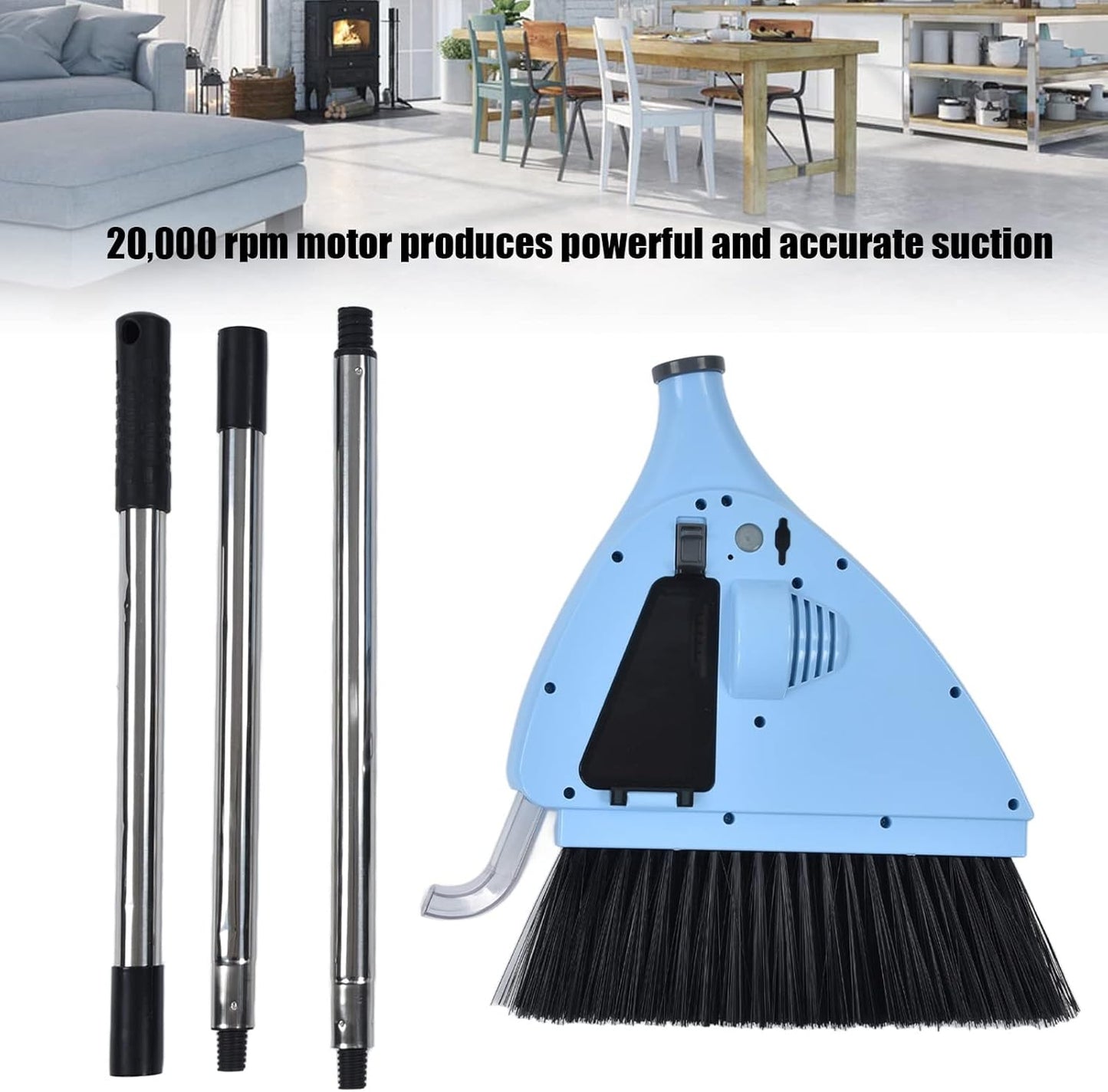 [GOLD] LineVac Broom – Built-in Suction for Easier Sweeping