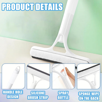 [GOLD] 3-in-1 Spray Window & Mirror Squeegee