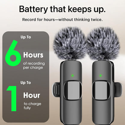[GOLD] ClipMic Duo – Wireless Noise-Reducing Mic Set