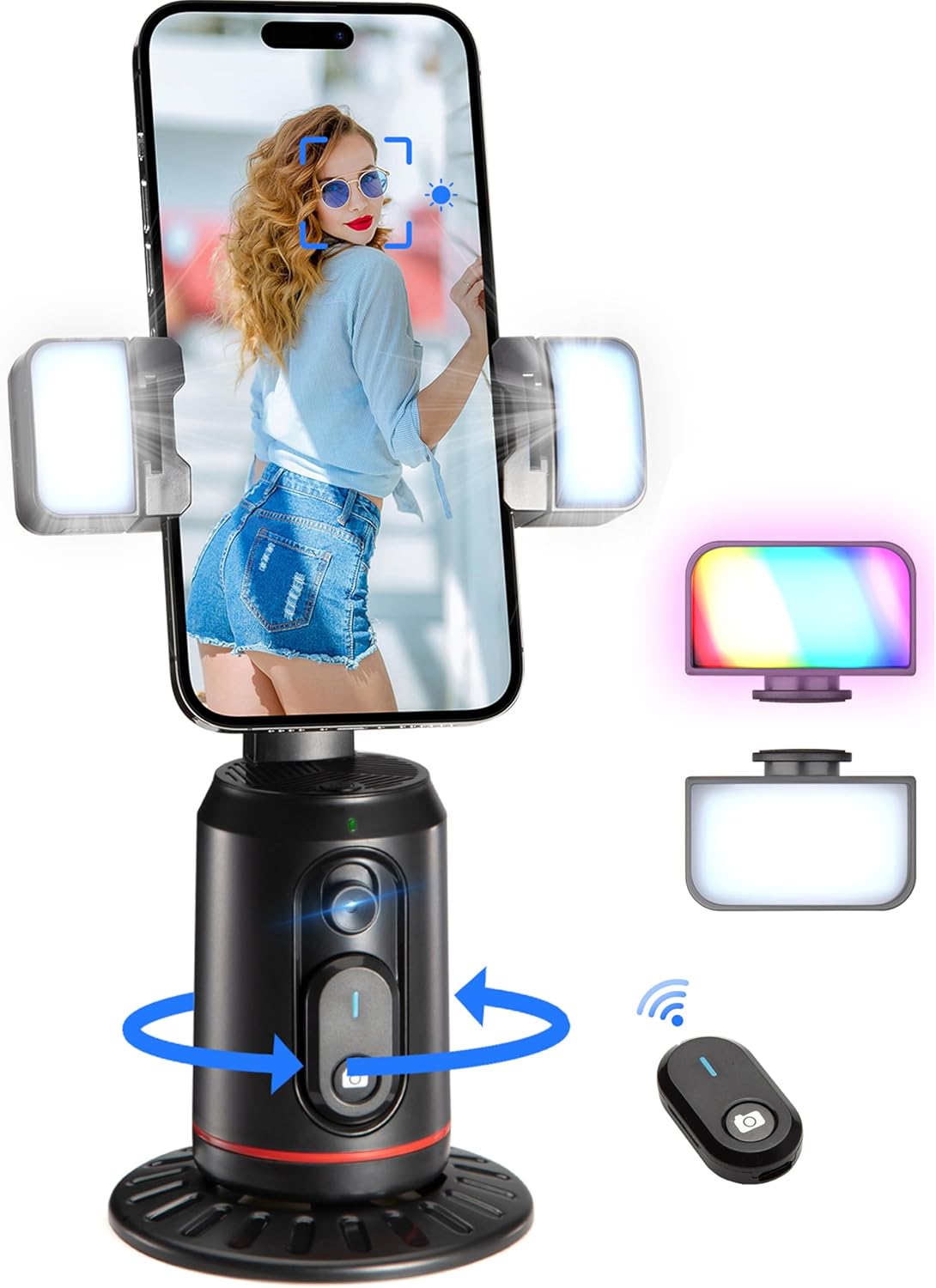 [GOLD] AimoStand – Built-in AI Camera Smart Auto-Tracking Phone Stand