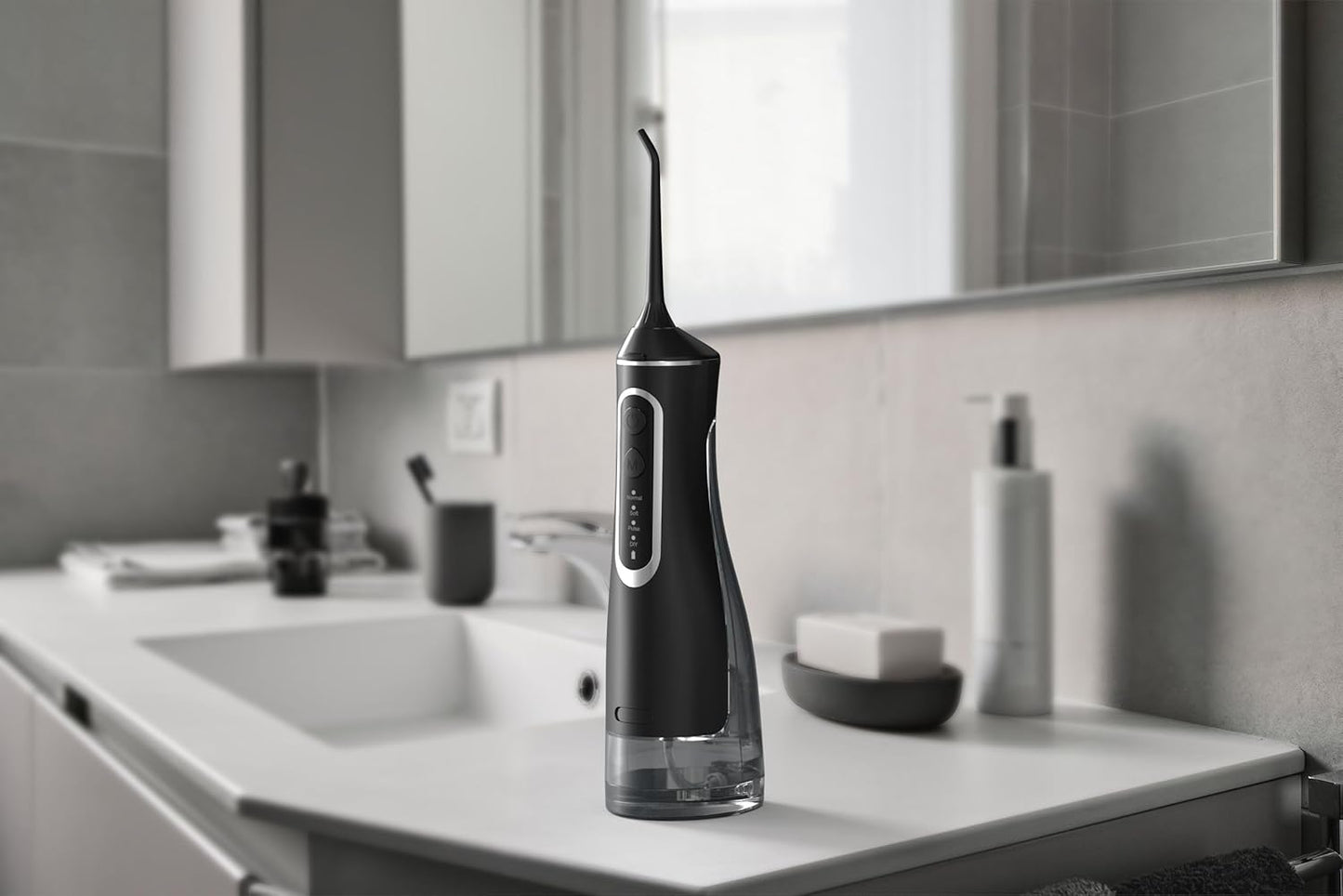 [GOLD] HydroPulse Pro – Portable Water Flosser with 4 Modes & 8 Tips