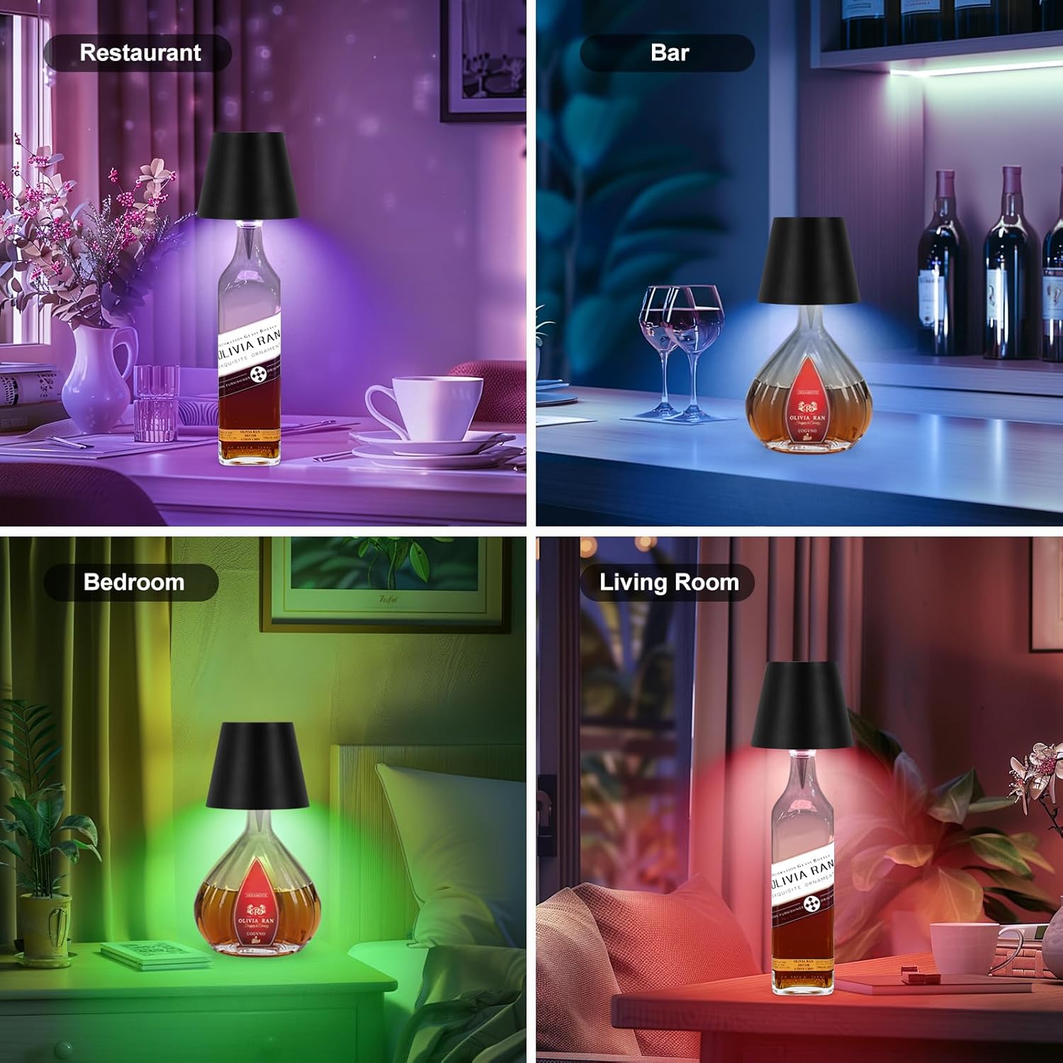 GOLD] Gen.2 BottleGlow™ RGB Touch Lamp – KYD's Choice