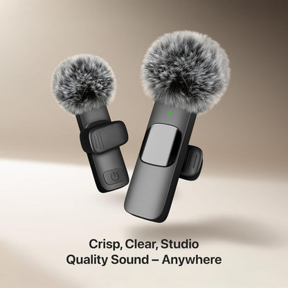 [GOLD] ClipMic Duo – Wireless Noise-Reducing Mic Set