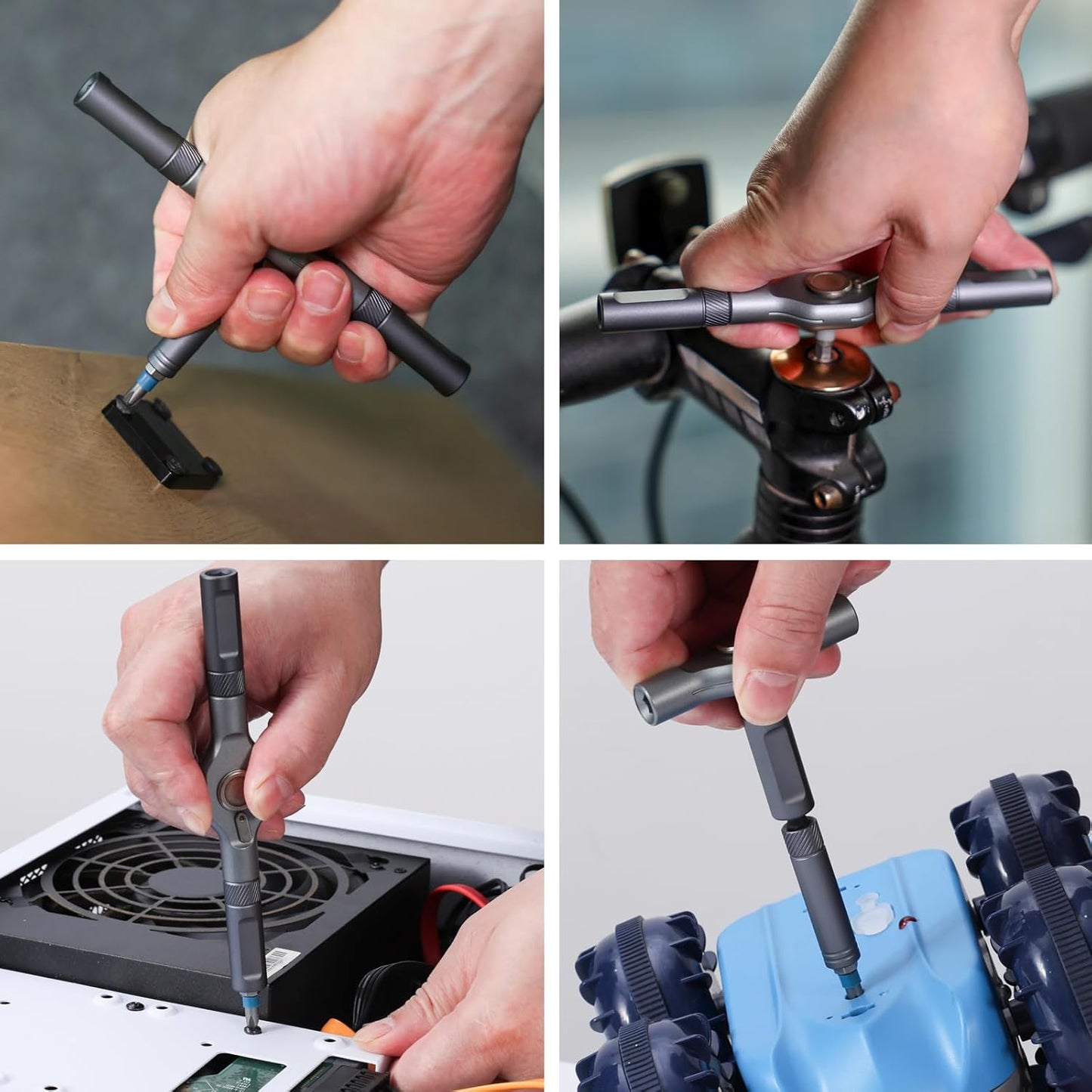 [GOLD] MagSnap Ratchet Precision Screwdriver Set – Modular Magnetic Repair Kit
