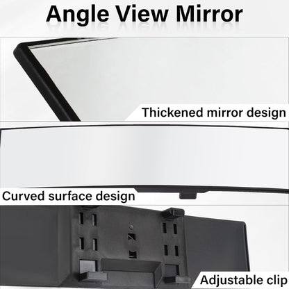 [GOLD] SnapView Panoramic Clip-On Rearview Mirror