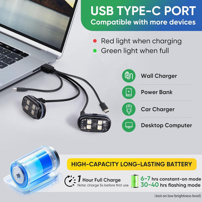 [GOLD] LumeX Flux – Wireless RGB LED Lights with Remote Control