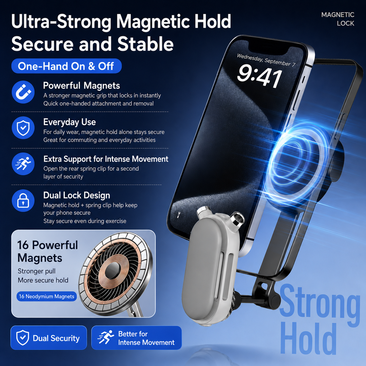 [GOLD] Varnelo 2-in-1 POV Neck Mount