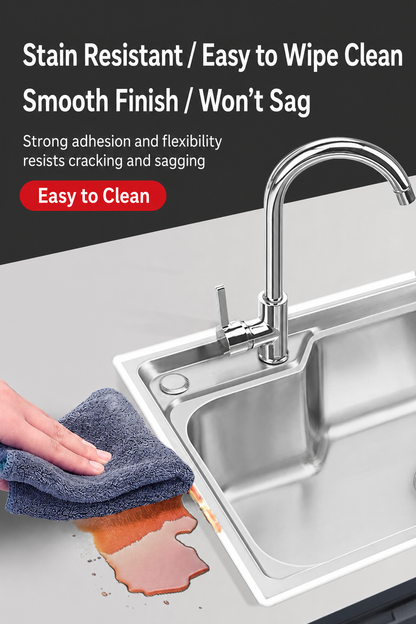 [GOLD] Flexible Kitchen & Bath Waterproof Caulk Sealant