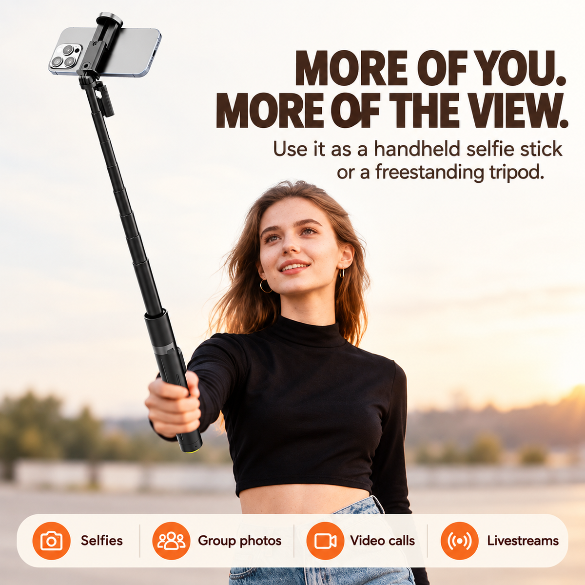[GOLD #165-Ep.458] PopStand Self-Opening Tripod & Selfie Stick