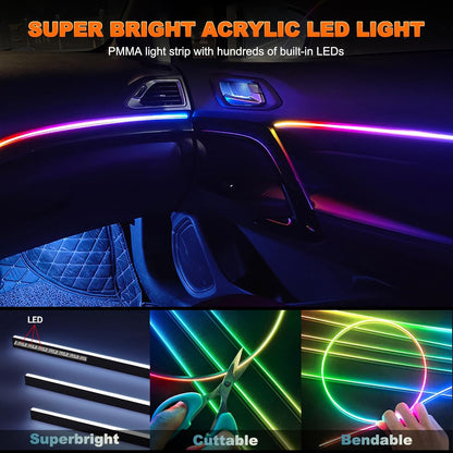 [GOLD] NeoFlow Dynamic RGB Interior Light Kit