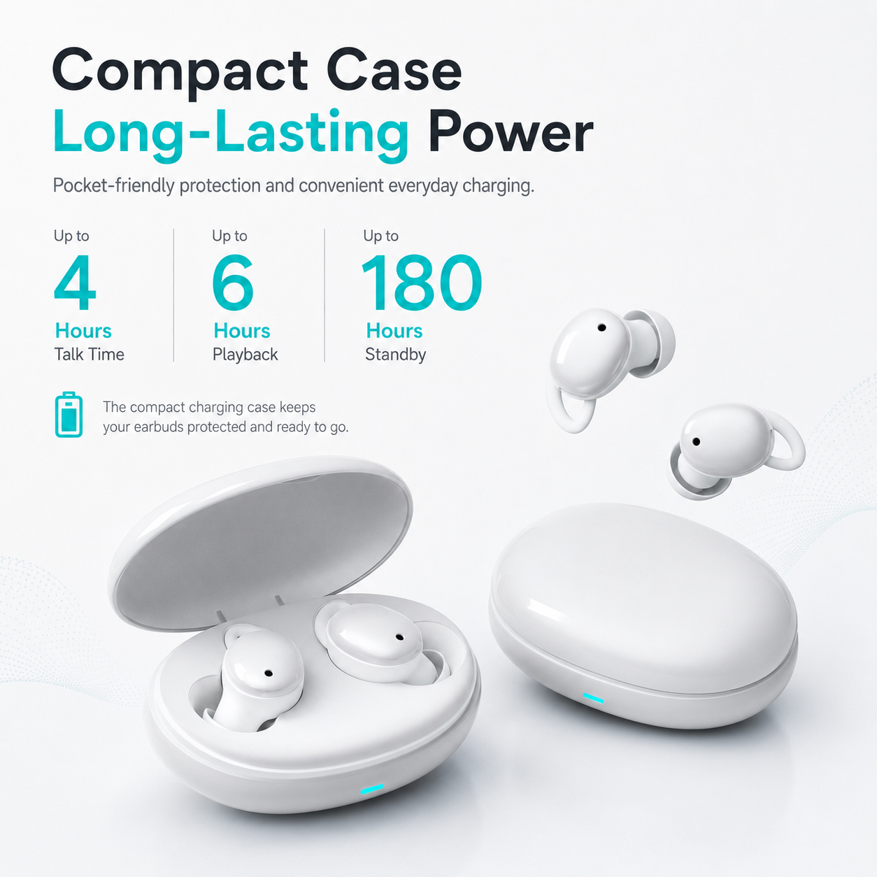 [GOLD] InvisibleFit Sleep ANC Earbuds