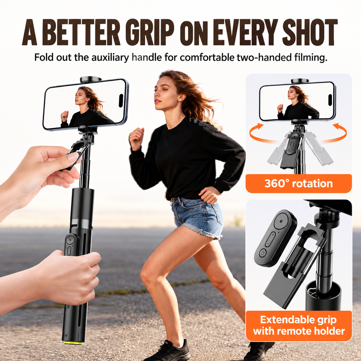 [GOLD #165-Ep.458] PopStand Self-Opening Tripod & Selfie Stick