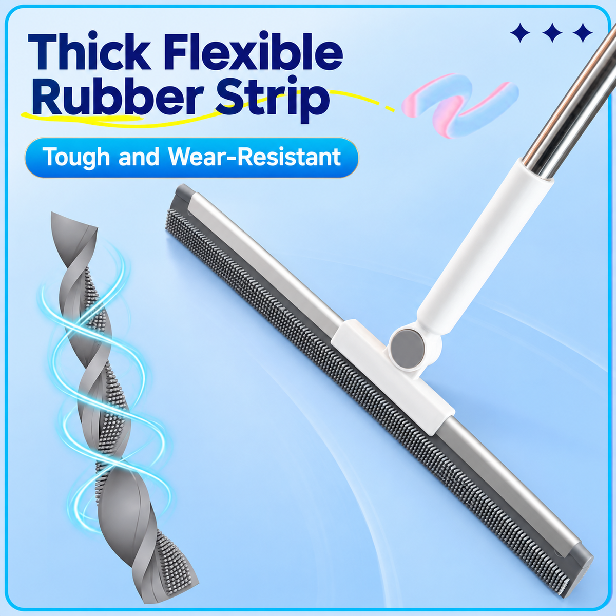 [GOLD #157-Ep.442] FlexSweep 3-in-1 Magic Broom & Floor Squeegee