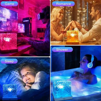 [GOLD #158.Ep.443] RippleCube Rechargeable Bathroom Mood Light