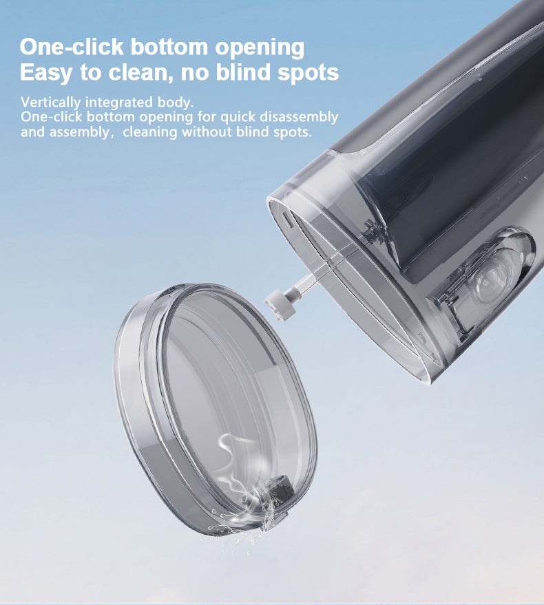 [GOLD] HydroPulse Pro – Portable Water Flosser with 4 Modes & 8 Tips