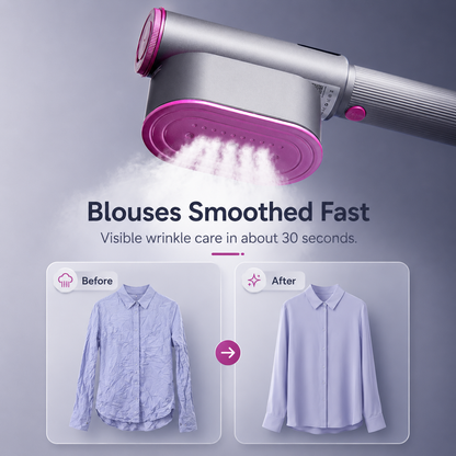 [GOLD] FlexSteam 2-in-1 Travel Steamer Iron