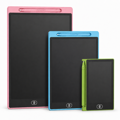 [GOLD] 3-Pack Reusable LCD Drawing Board for Kids – Paper-Free Doodle Tablets
