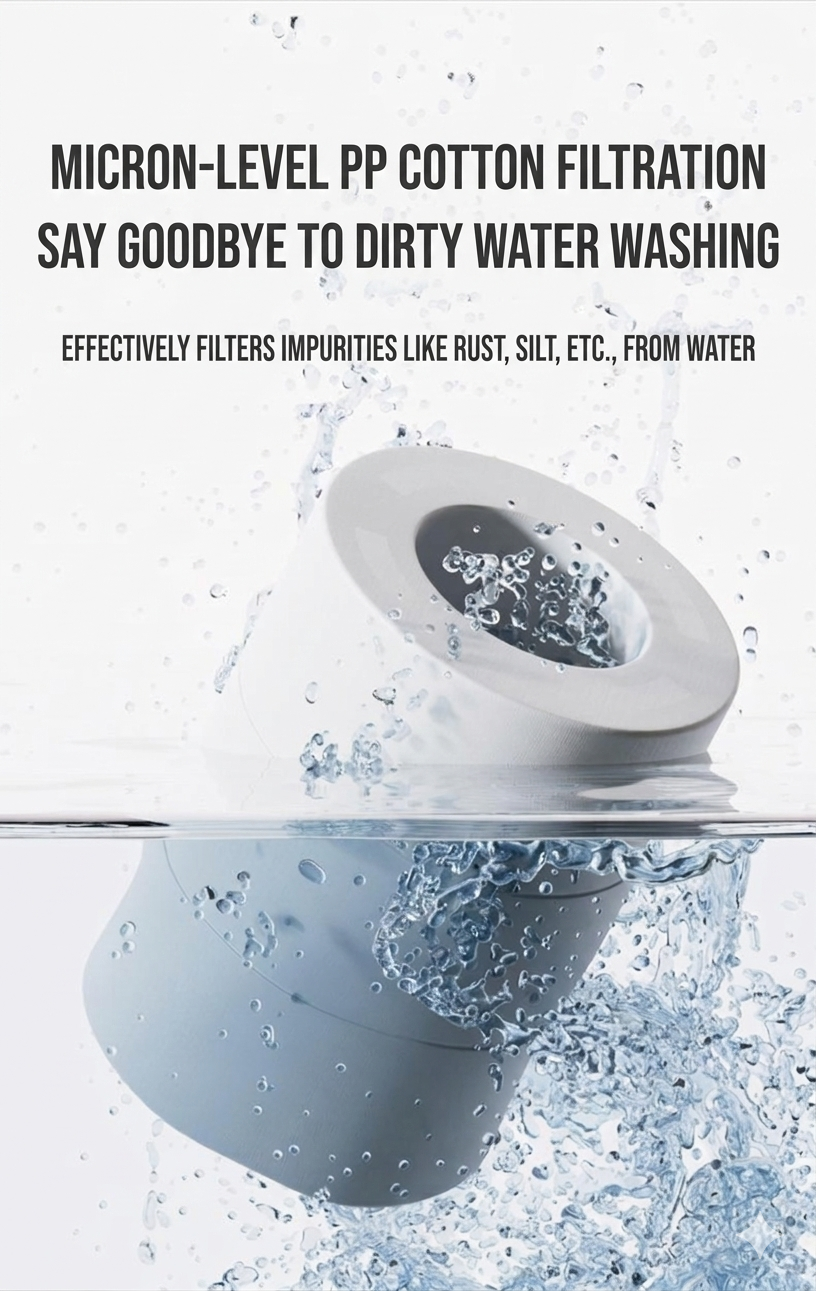 [GOLD] 1080° Rotating Faucet Extender with Upward Facial Mist, 4 Water Modes & Built-In Filter