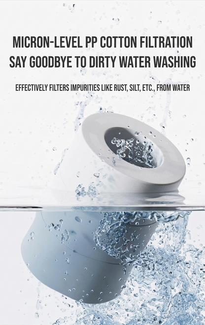 [GOLD] 1080° Rotating Faucet Extender with Upward Facial Mist, 4 Water Modes & Built-In Filter